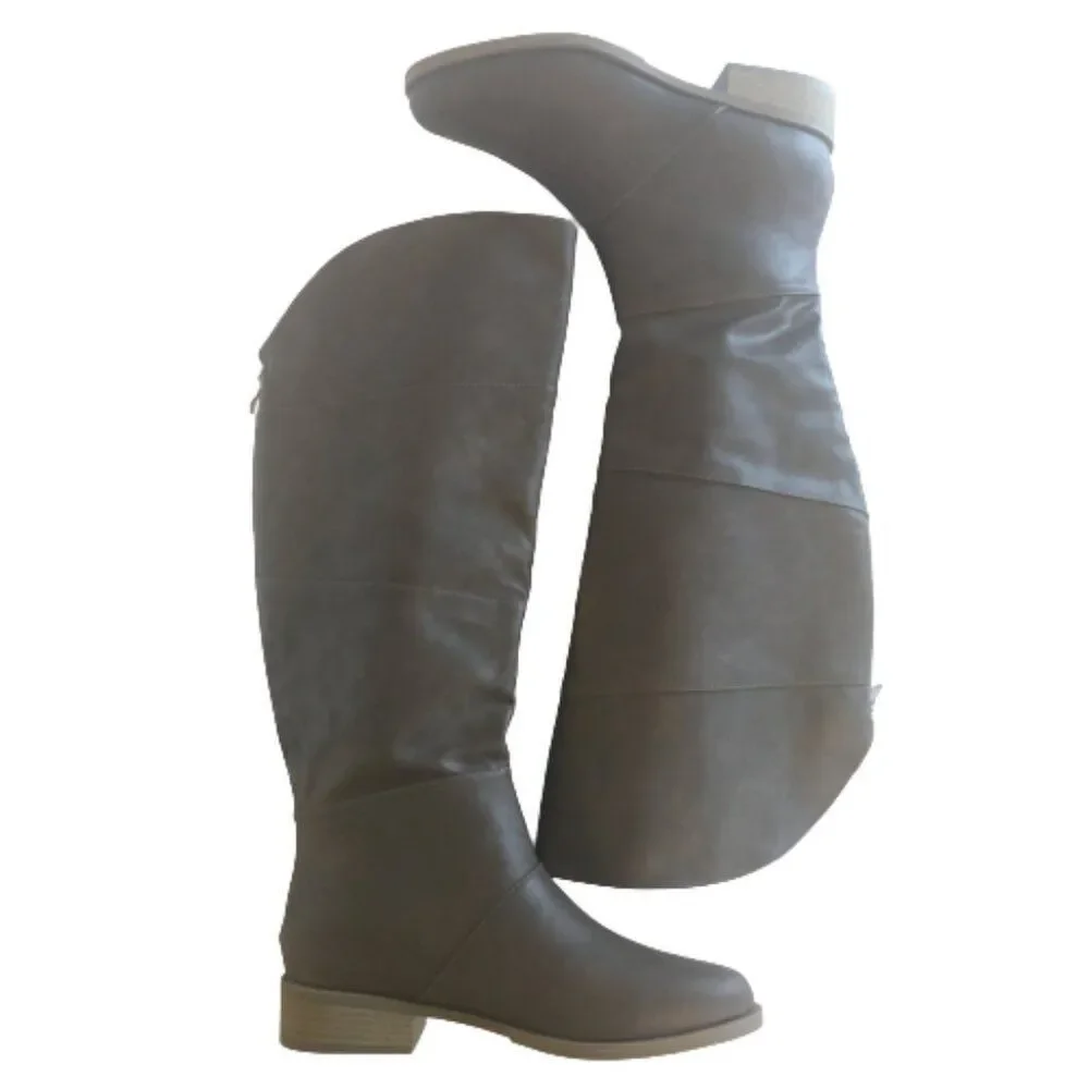 Over The Knee Boots Size 10 Dark Brown Riding